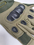 Перчатки тактичні, Розмір: X-Large, Factory Pilot Gloves Full Finger, Колір: Olive, фото 6
