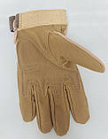 Перчатки тактичні, Розмір: Medium, Factory Pilot Gloves Full Finger, Колір: Tan, фото 5