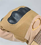 Перчатки тактичні, Розмір: Medium, Factory Pilot Gloves Full Finger, Колір: Tan, фото 3