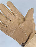 Перчатки тактичні, Розмір: Medium, Factory Pilot Gloves Full Finger, Колір: Tan, фото 6