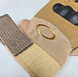 Перчатки тактичні безпалі, Розмір: Medium, Factory Pilot Gloves Half Palm, Колір: Tan, фото 7