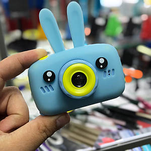 Дитячий цифровий фотоапарат Smart Kids TOY G9, 20MP Full HD 1080P, Зайчик Блакитний