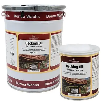 Датське (палубне) масло DECKING OIL (danish oil) Borma прозоре 1л, 5л, 20л, фото 2