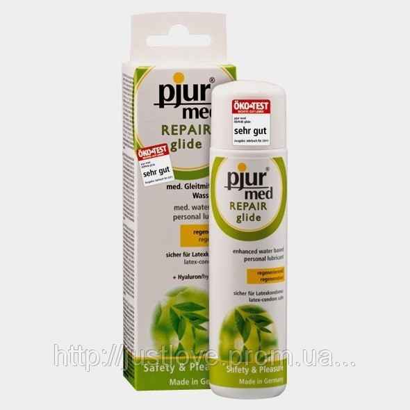 Регенеруючий лубрикант з гіалуронової кислотою Pjur MED Repair Glide 100 ml