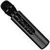 Караоке мікрофон Losso M6 Premium Duet чорний із стерео звуком, фото 9