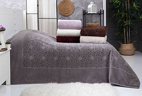 Покривало Велюрове Бавовняне Легке Літнє Belizza HANZADE 200x220 Туреччина