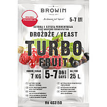 Дріжджі TurboFruit фруктові Biowin,40 г