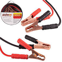 Пусковые провода, прикуриватели 500А до -45С 3,0м в чехле PULSO ПП-50130-П