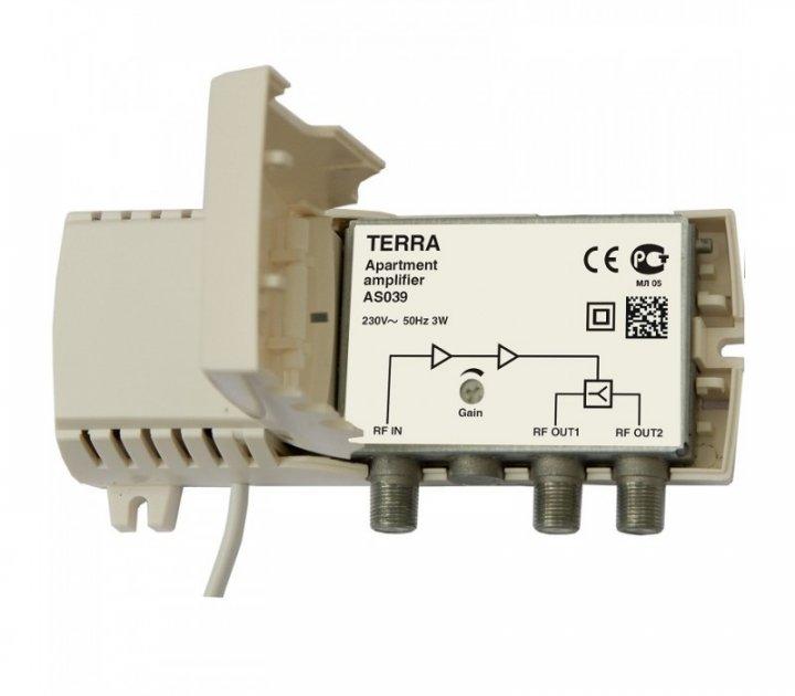 Підсилювач ТВ сигналу TERRA AS039 квартирний