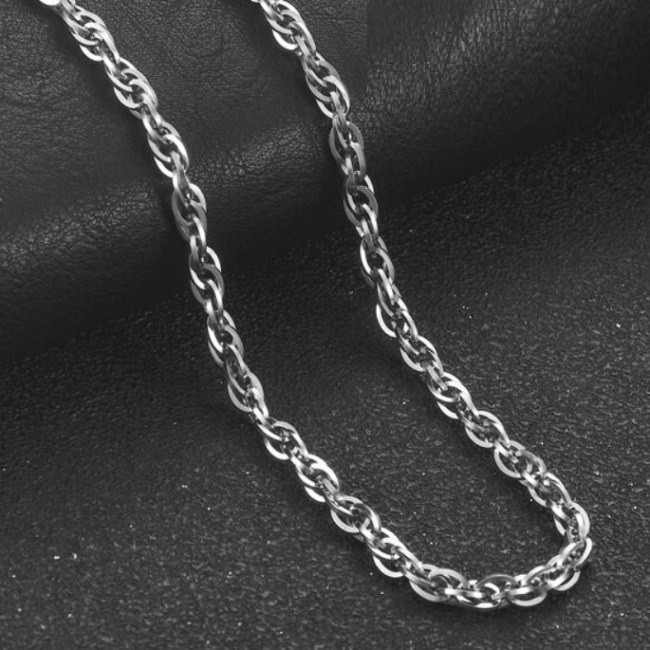 Ланцюжок 60см з нержавіючої медичної сталі шириною 3 мм, фото 1