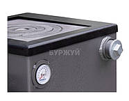 Твердопаливний котел Буржуй КП-12 з варильною плитою, Котел з плитою 12 кВт, Сталь 4 мм, фото 6