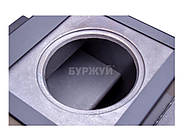 Твердопаливний котел Буржуй КП-12 з варильною плитою, Котел з плитою 12 кВт, Сталь 4 мм, фото 8