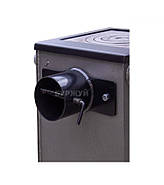 Твердопаливний котел Буржуй КП-12 з варильною плитою, Котел з плитою 12 кВт, Сталь 4 мм, фото 10