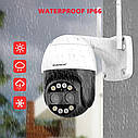Вулична поворотна WIFI камера спостереження Boavision BW8MP8X. Зум. iCSee, фото 4