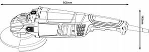 Кутова шліфувальна машина (болгарка) 230 мм Bosch GWS 22-230 JH (0601882203), 2200 Вт, 6500 об/мин, диск 230 мм, фото 4