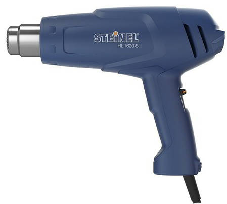 Будівельний фен Steinel HL 1620 S: 1600Вт, 240/450 л/хв.,2 швидкості 300° та 500°C, легкий 670 г, Німеччина, фото 1