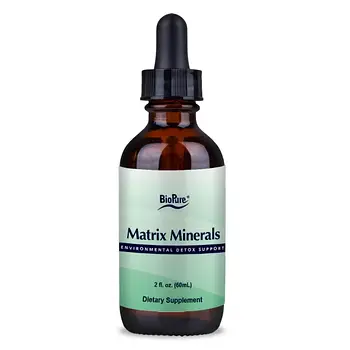 Biopure Matrix Minerals 60 ml. / Підтримує баланс шлунково-кишкового мікробіому та клітинну роботу BX671