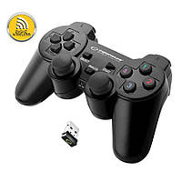 Беспроводной геймпад Esperanza Pc ps3 usb gladiator черный