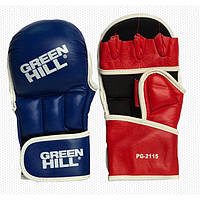 Перчатки для рукопашного боя и ММА Green Hill Красный S