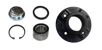 Ступиця в складі без цепфи FNK22 98х4 375 кг М12х1,5 Knott Autoflex 6A7741.002C, фото 2