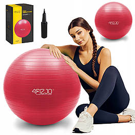 М'яч для фітнесу (фітбол) 4FIZJO 55 см Anti-Burst 4FJ0031 Red orig156