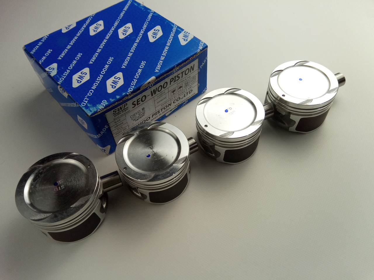 pon Поршень Nexia 1.5 16v 76,50 стандарт, ''SWP' Корея (96183336