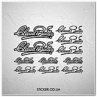 Набір наклейок на велосипед "Glaud Bulers", наклейки на раму.