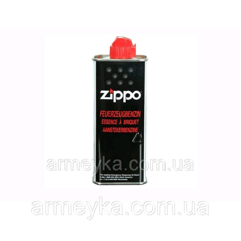 Бензин, Zippo 125 Ml., комбінований, метал, оригінал США
