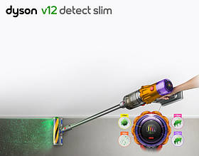 Пилосос 2в1 (вертикальний + ручний) Dyson V12 Detect Slim Absolute