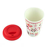 Термокружка "Mug to go love", фарфор, фото 2
