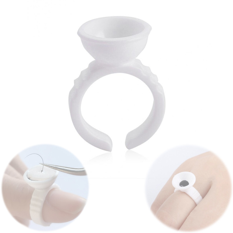 Кільце ємність для пігментів фарби, 100 шт, S розмір, фото 1