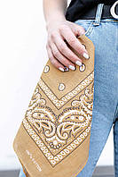 ⭐Бандана классическая бежевая