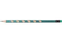 Олівець чорнографітний OPTIMA HI TECH HB корпус асорті, загострений з гумкою