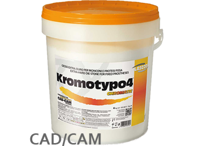 Kromotypo4, надміцний гіпс, клас 4, з кольоровою індикацією фаз, 6кг