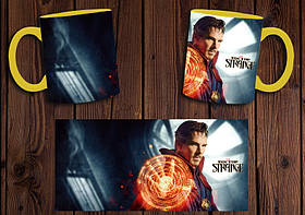 Чашка "Доктор Стрендж" / Кружка Doctor Strange №1 Жовтий