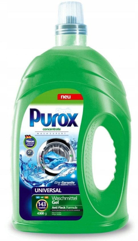 Гель-концентрат для прання PUROX UNIVERSAL 4.3 l