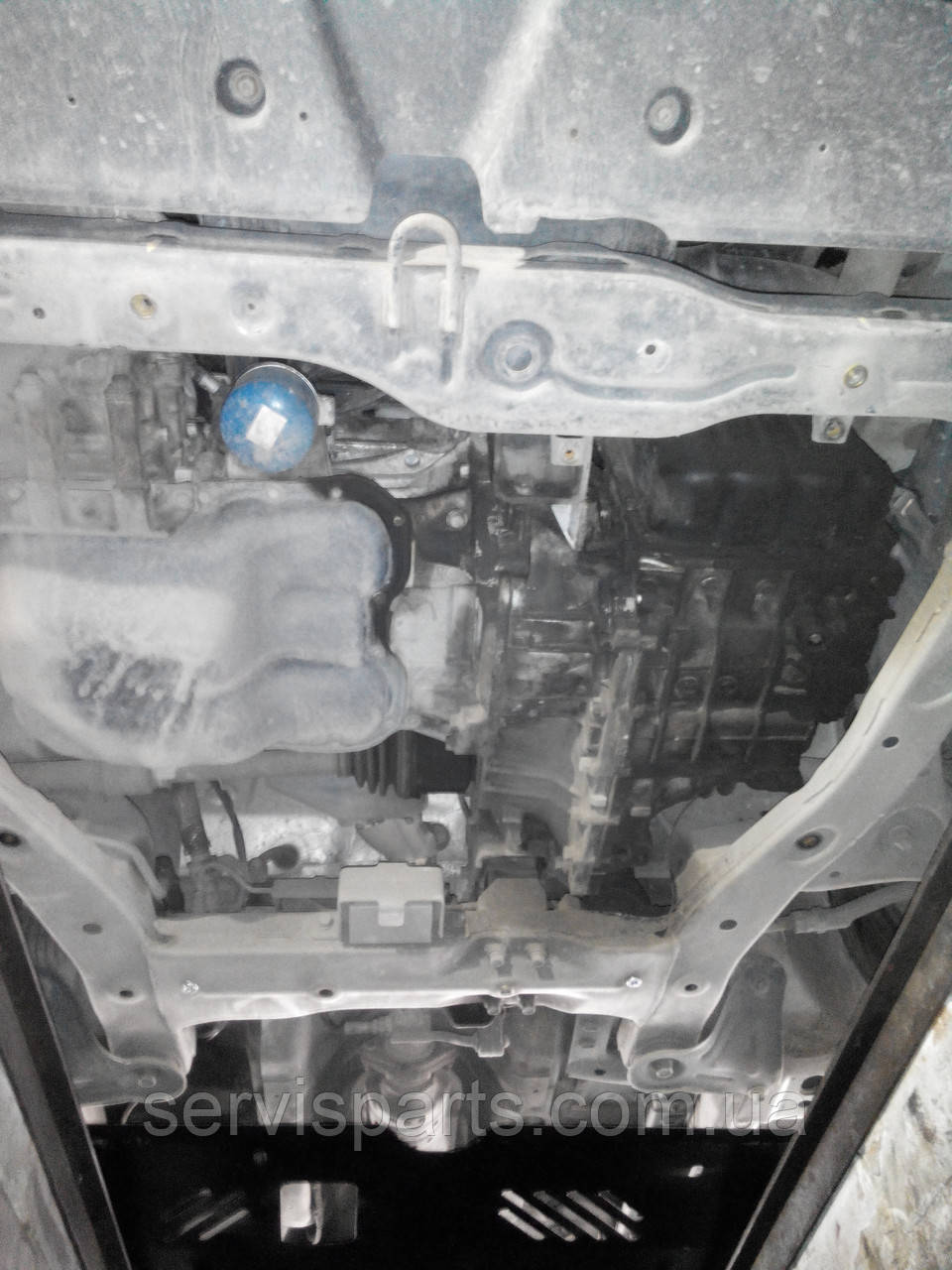 Защита двигателя Hyundai Sonata 5 NF 2004-2009 (Хундай Соната) - фото 10 - id-p531378889