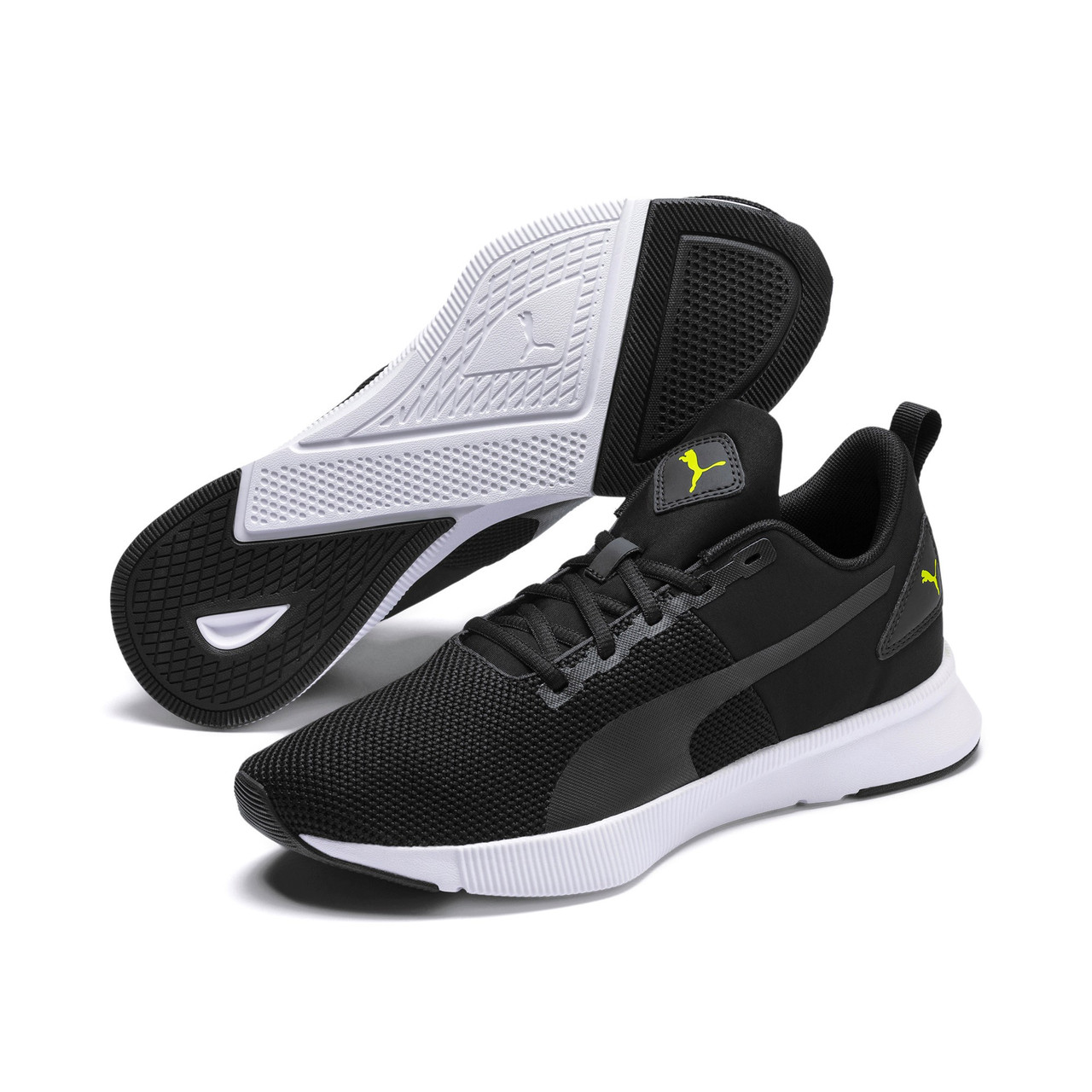 Кроссовки Puma FLYER RUNNER Black-Nrgy Red-Yellow 19225713 (Розмір:0р ...