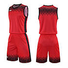 Якісна баскетбольна форма для команди чоловіків жінок підлітків комплект командної форми баскетбольної, фото 2