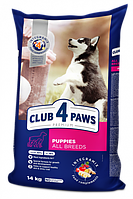 CLUB 4 PAWS Клуб 4 лапы корм для щенков всех пород, 14 кг