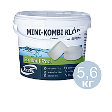 Таблетки для басейну MINI «Комбі хлор 3 в 1» Kerex 80506, 5 кг (Угорщина)