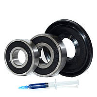 Ремонтний комплект підшипників для пральних машин Indesit та Ariston (+ порція мастила для сальників) КТ 6203