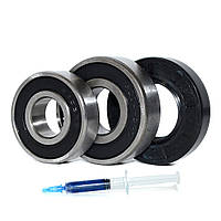 Ремонтний комплект підшипників для пральних машин Indesit та Ariston (+ порція мастила для сальників) КТ 6203