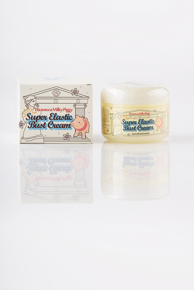 Моделюючий крем для еластичності шкіри грудей ELIZAVECCA Milky Piggy Super Elastic Bust Cream 100 мл (8 809 071 365 238)