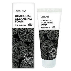 Пінка для вмивання з вугіллям LEBELAGE CLEANSING FOAM CHARCOAL