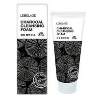 Пенка для умывания с углем LEBELAGE CLEANSING FOAM CHARCOAL 100 мл