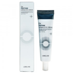 Крем для шкіри навколо очей з пептидами LEBELAGE Dr. EYE PEPTIDE DERMA CREAM, фото 1
