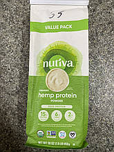 Конопляний протеїн, Nutiva Hemp Protein, 850 грам