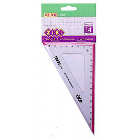 Косинець 14 см з рожевою смужкою Zibi