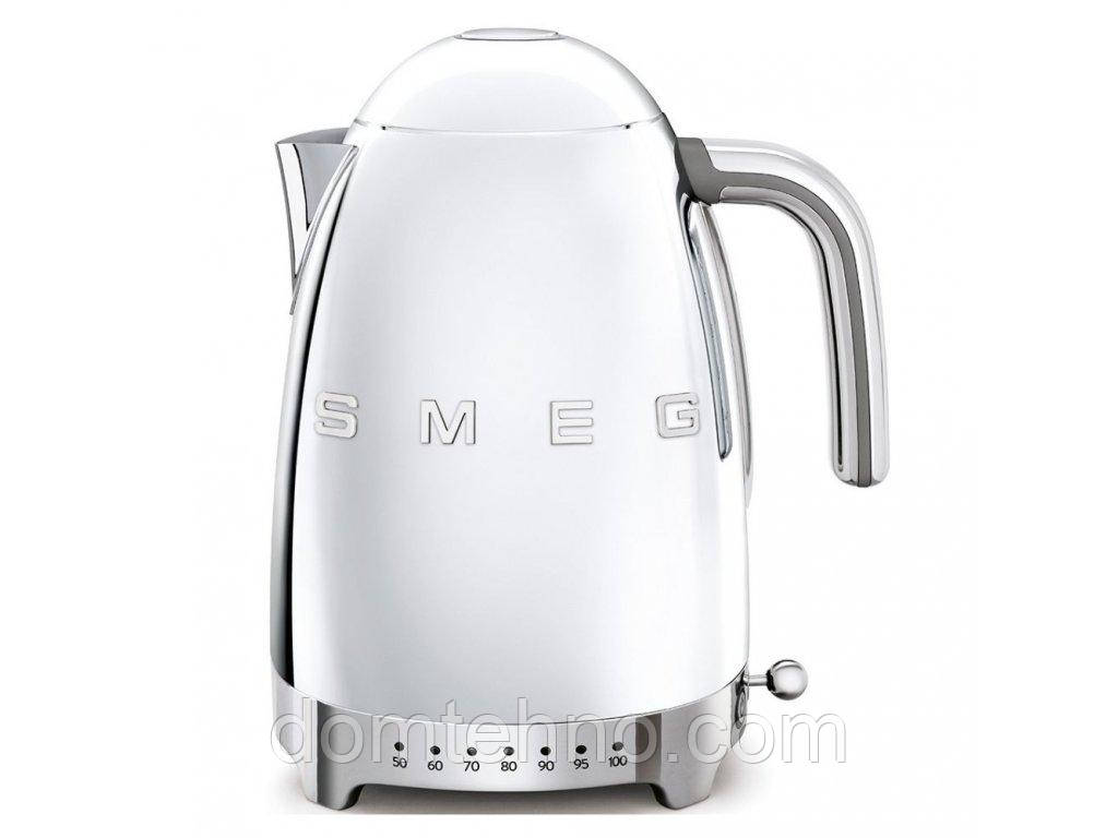 Електрочайник Smeg KLF04SSEU 2400 Вт сріблястий/сірий